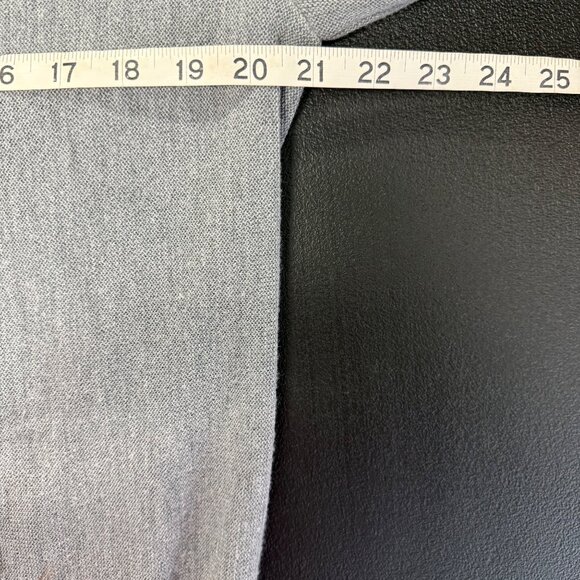 VTG Jantzen Men’s Gray Button-Up Cardigan Sweater SZ Medium Grandpacore Preppy - Picture 6 of 8